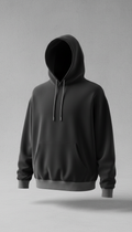 Onyx cotton-blend street hoodie