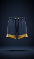 Golden Accent Sweat Shorts